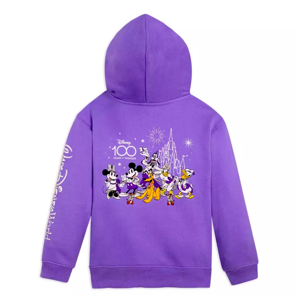 Mickey Mouse and Friends Disney100 Pullover Hoodie for Kids – Walt Disney World